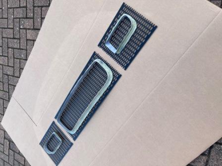 300ZX Scarab Front Bumper/Fascia Black Mesh Kit - Image 2
